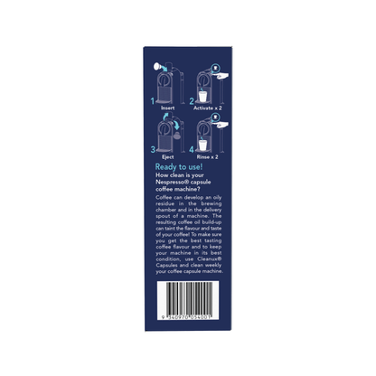 CleanuX Eco Coffee Machine Cleaning Capsules