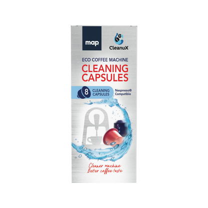 CleanuX Eco Coffee Machine Cleaning Capsules