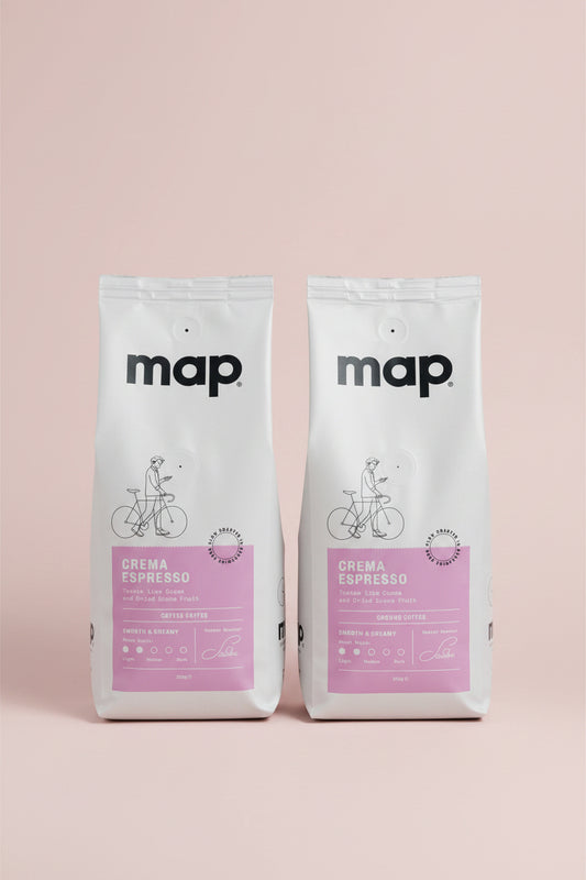 Map Crema Espresso Coffee 250g