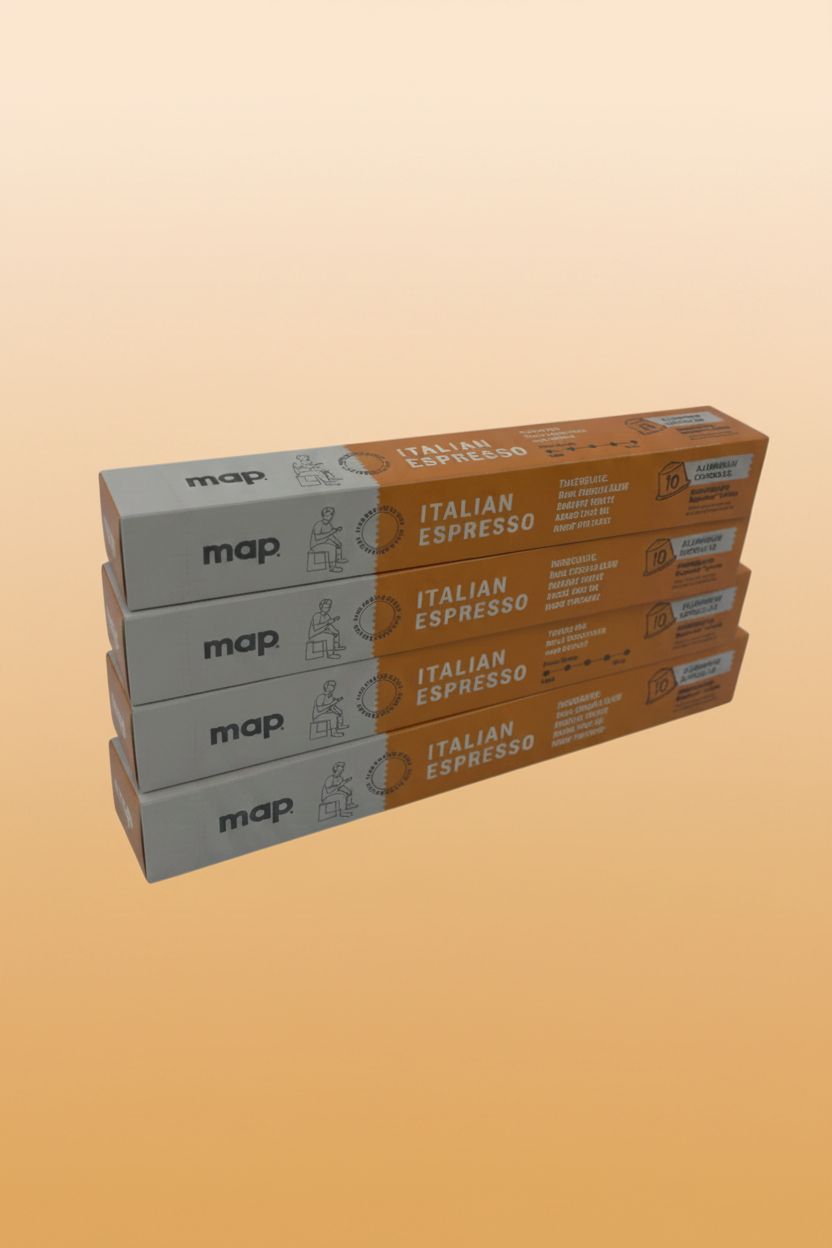 Map Italian Espresso Coffee Capsule **Nespresso Compatible** – Map Coffee