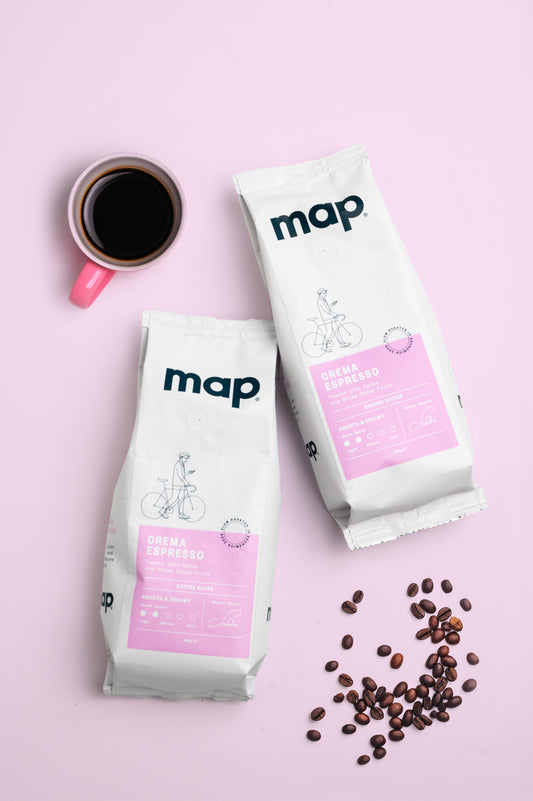 Map Crema Espresso Coffee 250g