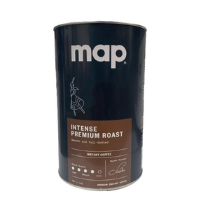 
            
                Load image into Gallery viewer, Map Intense Premium Roast Instant Coffee 1.1kg Tin
            
        