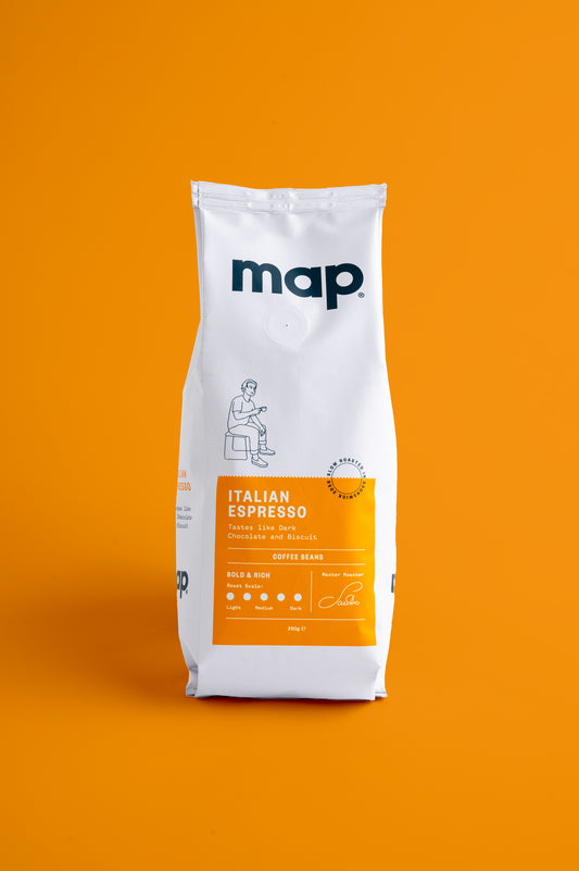 Map Italian Espresso Coffee 1kg